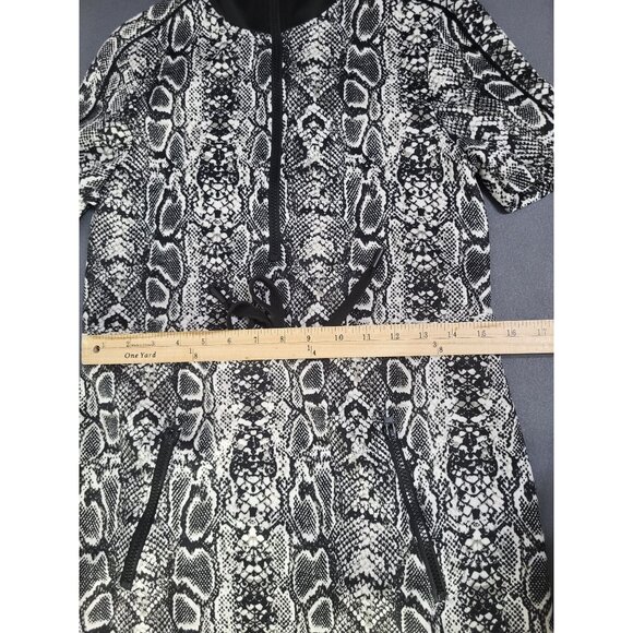 NOBO No Boundaries Juniors Black White Snake Print Dress SZ M (7-9) - Picture 8 of 11